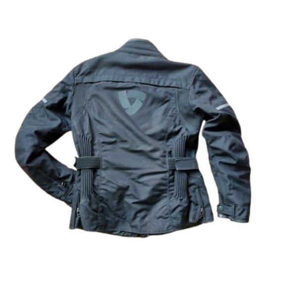 Rev'it! Black Women's Motorcycle Jacket Fits Small / Medium - Picture 6 of 8